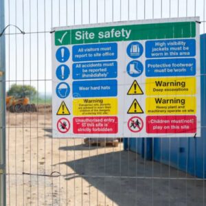 Fence Sign