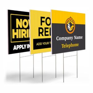 Lawn Sign